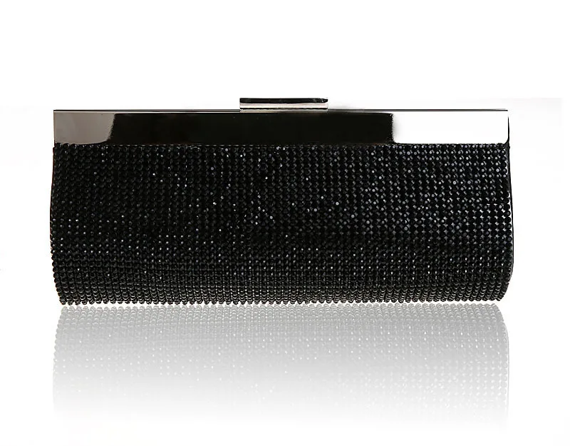 

New Elegant Long Section Of Diamond Evening Bag Clutch Bag Banquet Bag Of High Quality Party Clutch Handbag With Chain