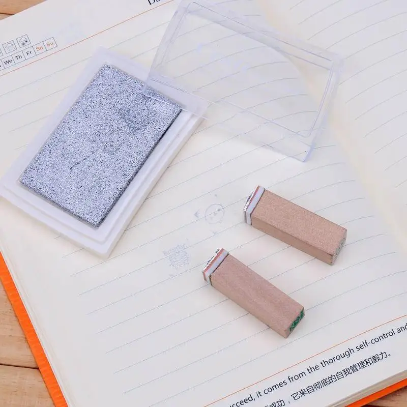 4 цвета Inkpad DIY ремесло штамп печать пальцев Скрапбукинг герметизирующий