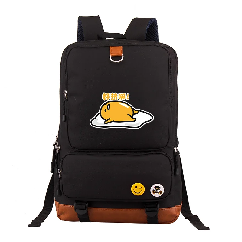 Lazy eggs оксфорды аниме рюкзак Mochila рюкзаки для ноутбука подростков девочек