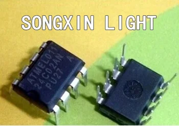 

XIASONGXIN LIGHT 10 PCS/LOT 24C02 AT24C02 AT24C02B-10PU-2.7 DIP-8 2-Wire Serial EEPROM 2K BIT 400KHZ