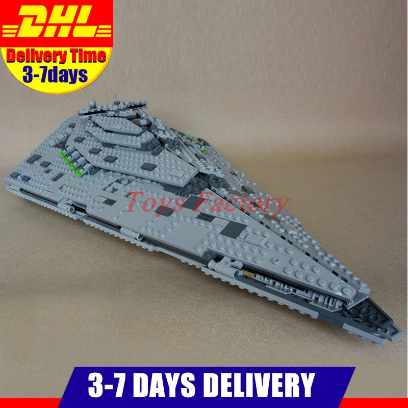 

Lepin 05131 The First Order Star Model Destroyer Set 1585PCS Star War Compatible Legoinglys 75190 Building Blocks Bricks