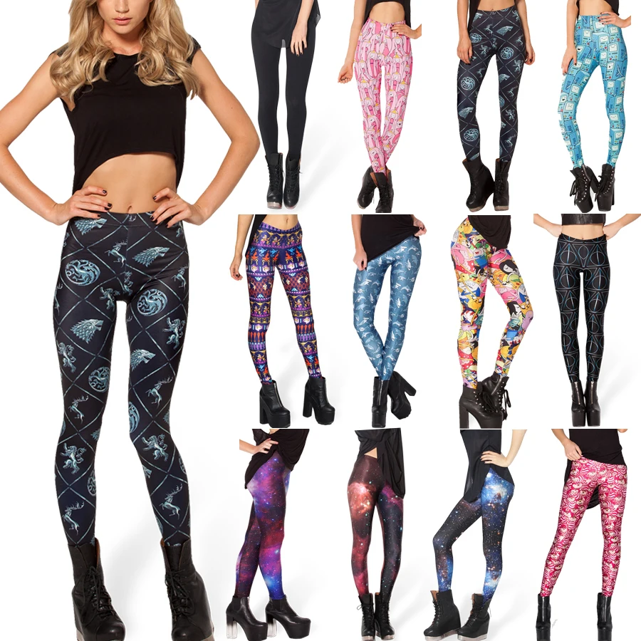 Black Milk Leggings Women Legging Pants Black Milk Game of Thrones