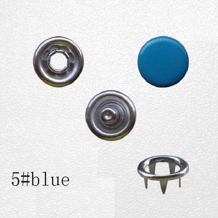 4 дюйма один зубец кнопки 10 мм коготь крепеж пресс-Стад Металл медь окружающей среды для ручной работы подарок ремесло DIY шитье Wh - Цвет: 5 blue