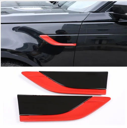 

ABS Side Fender Cover Sticker Trim For Land Rover Discovery 5 LR5 2017 Car-Styling Set of 2pcs