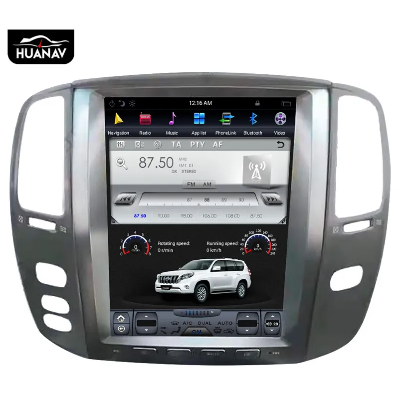 Excellent Android 7.1 no Car CD DVD Player GPS Navigation For Lexus LX470 2002-2007 car Radio player multimedia Stereo Auto Head unit tape 8