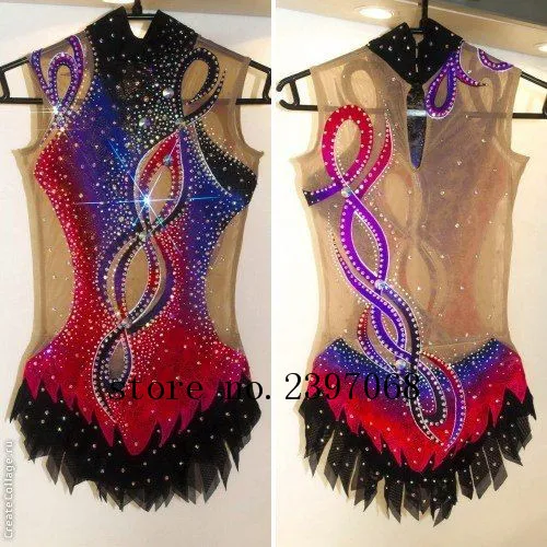 Figure Skating Dresses Women Competition Skating Dress Custom Ice