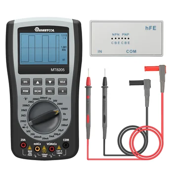 

MUSTOOL MT8205 2 in 1 Digital Intelligent Handheld Storage Oscilloscope Multimeter Current Voltage Resistance Frequency Tester