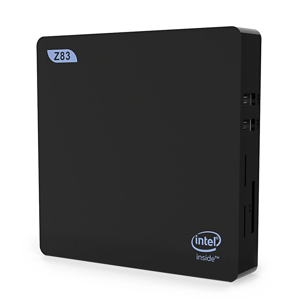 Z83V Mini PC W 10 Intel Atom X5 Z8350 Fanless X86 Mini PC LAN USB 2GB