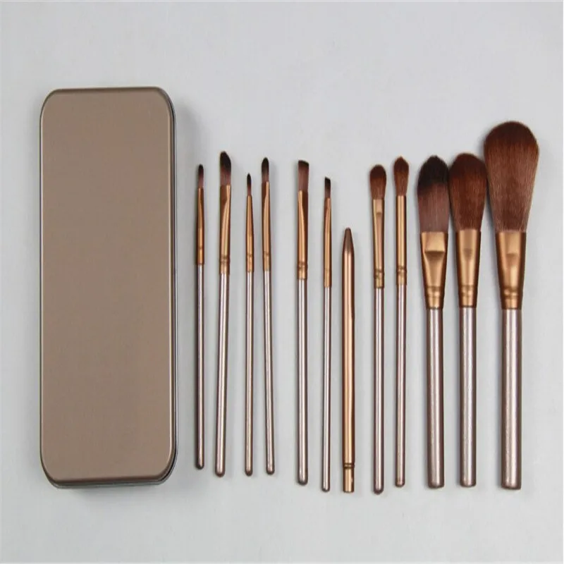 

New 12pcs Professional Makeup Brush Set Maquillaje Brand Mini Make Up Brush Kits De Pinceis De Maquiagen