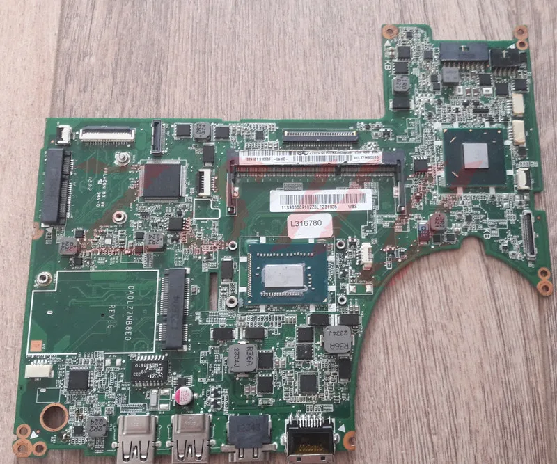 90002339 DALZ7TMB8C0 материнская плата для ноутбука lenovo U310 touch i5 процессор DDR3L | Компьютеры
