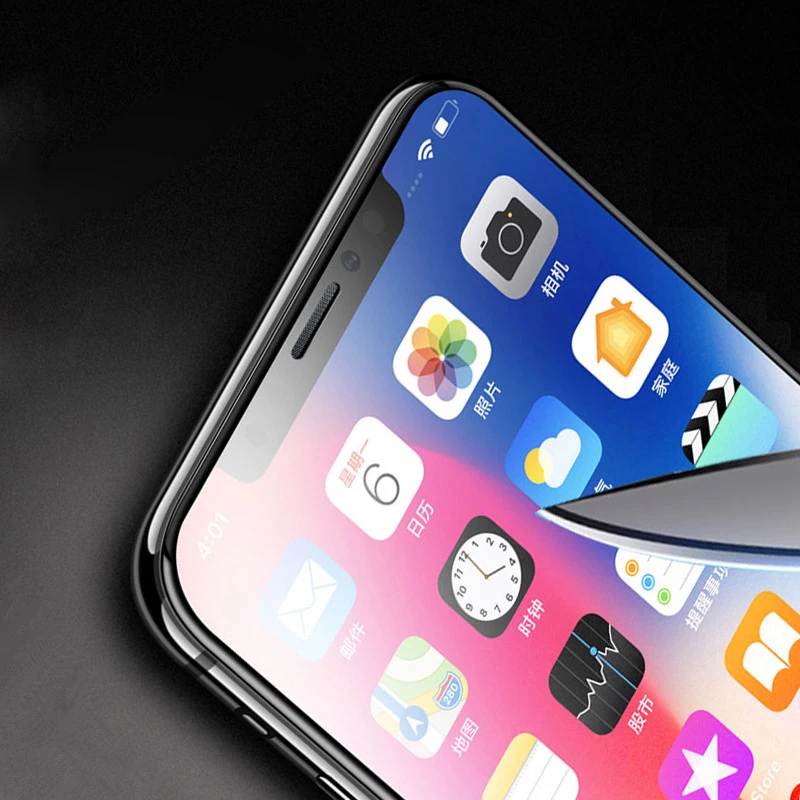 CCDZ полное покрытие матовое закаленное стекло для iPhone X XS Max матовая защита экрана
