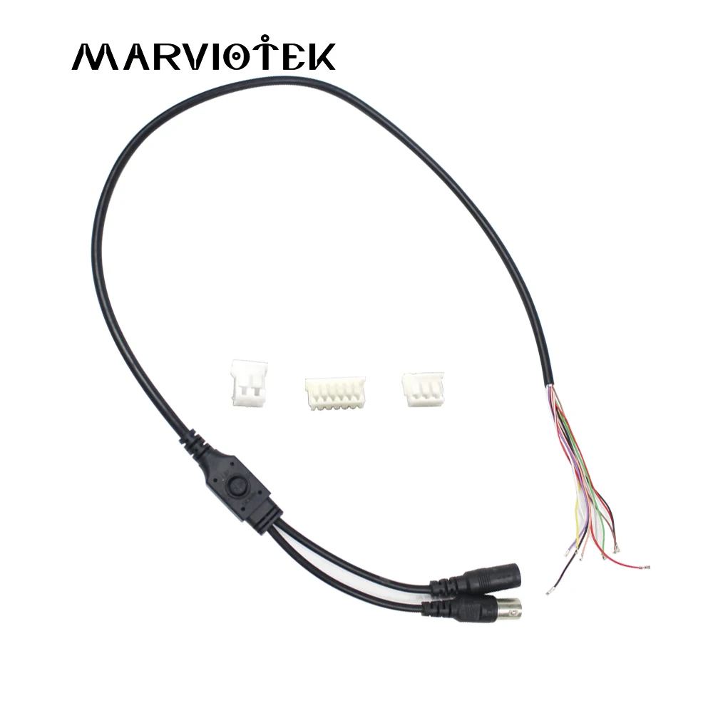  cctv camera accessories video power cable support osd and dc 12v bnc 75 ohm port connect analog/cvi - 32749272523