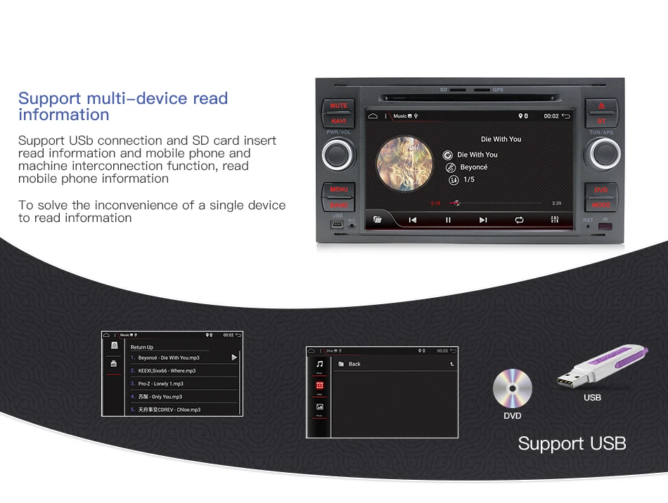 Discount Car Multimedia DVD Player 2Din Car Radio GPS Android 8.1 For Ford Focus 2 Mondeo 4 C-Max S-Max Ford Fiesta Kuga Fusion Galaxy 4 Discount Car Multimedia DVD Player 2Din Car Radio GPS Android 8.1 For Ford Focus 2 Mondeo 4 C-Max S-Max Ford Fiesta Kuga Fusion Galaxy 4