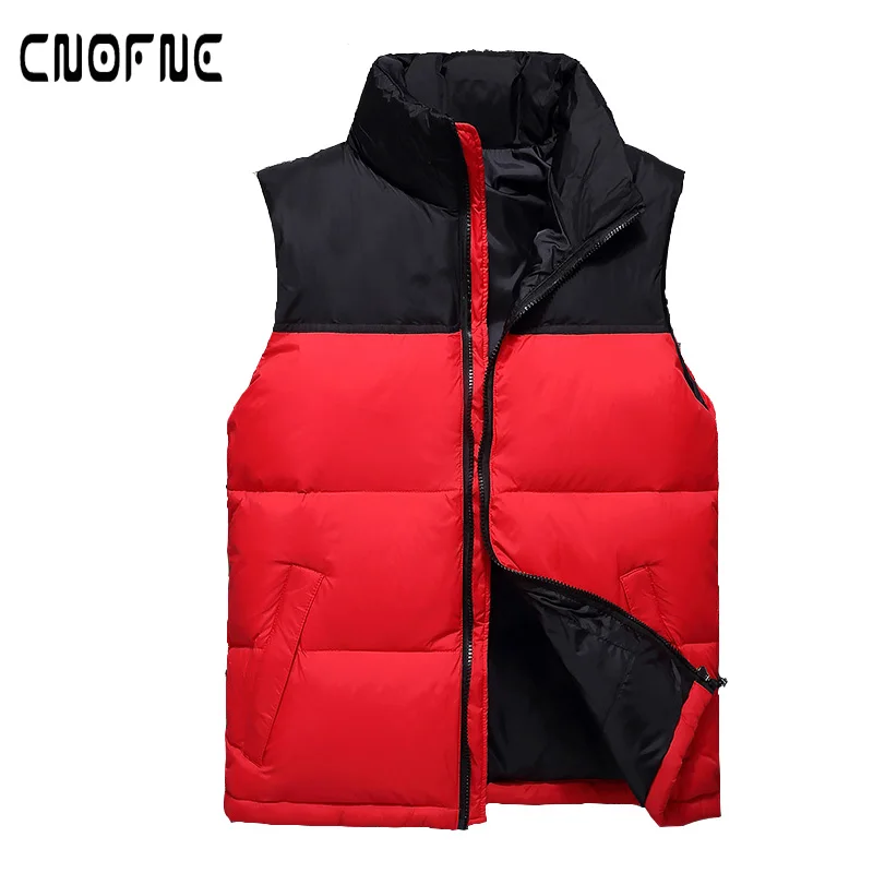 Autumn Winter Men's Vest Fashion Sleeveless Jacket Men