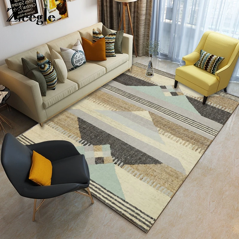 Zeegle гостиная ковер нескользящий пол коврик для декора детской комнаты дверной коврик Впитывающий Коврик для ванной