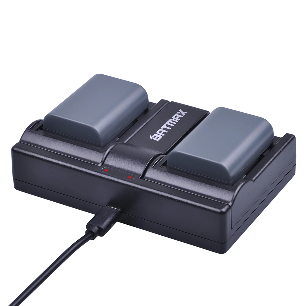 Batmax 2 x NB 2L NB2L 2LH батарея + двухканальный USB зарядное устройство для Canon Rebel XT XTi 350D 400D