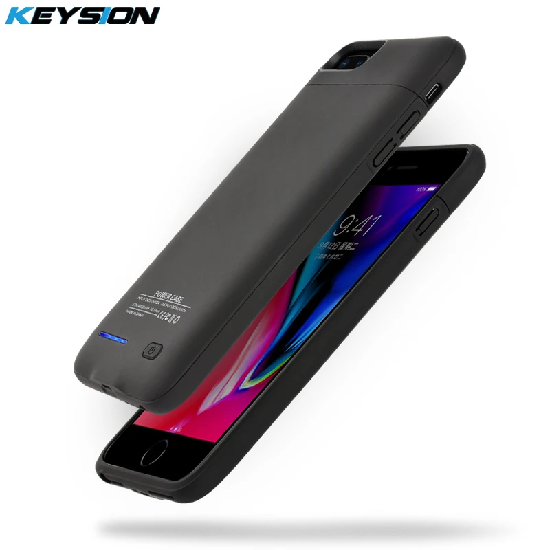 KEYSION 3000/4200mAh Portable Charging Case For iphone 8 7 6s Plus Battery Power Bank Battery Charg