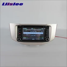 Liislee для LEXUS RX330 RX 330 автомобильный Радио стерео dvd-плеер gps навигационная система Радио BT iPod AUX USB SD 3g wifi S100 Система