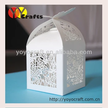 

customizable christmas favor boxes 50pcs/lot ,laser cutting decorative paper cake boxes for christmas