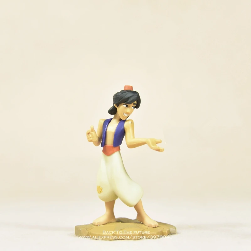 Disney Aladdin Jasmine Princess 9cm Action Figure Anime Mini Decoration PVC Collection Figurine Toys model for children gift