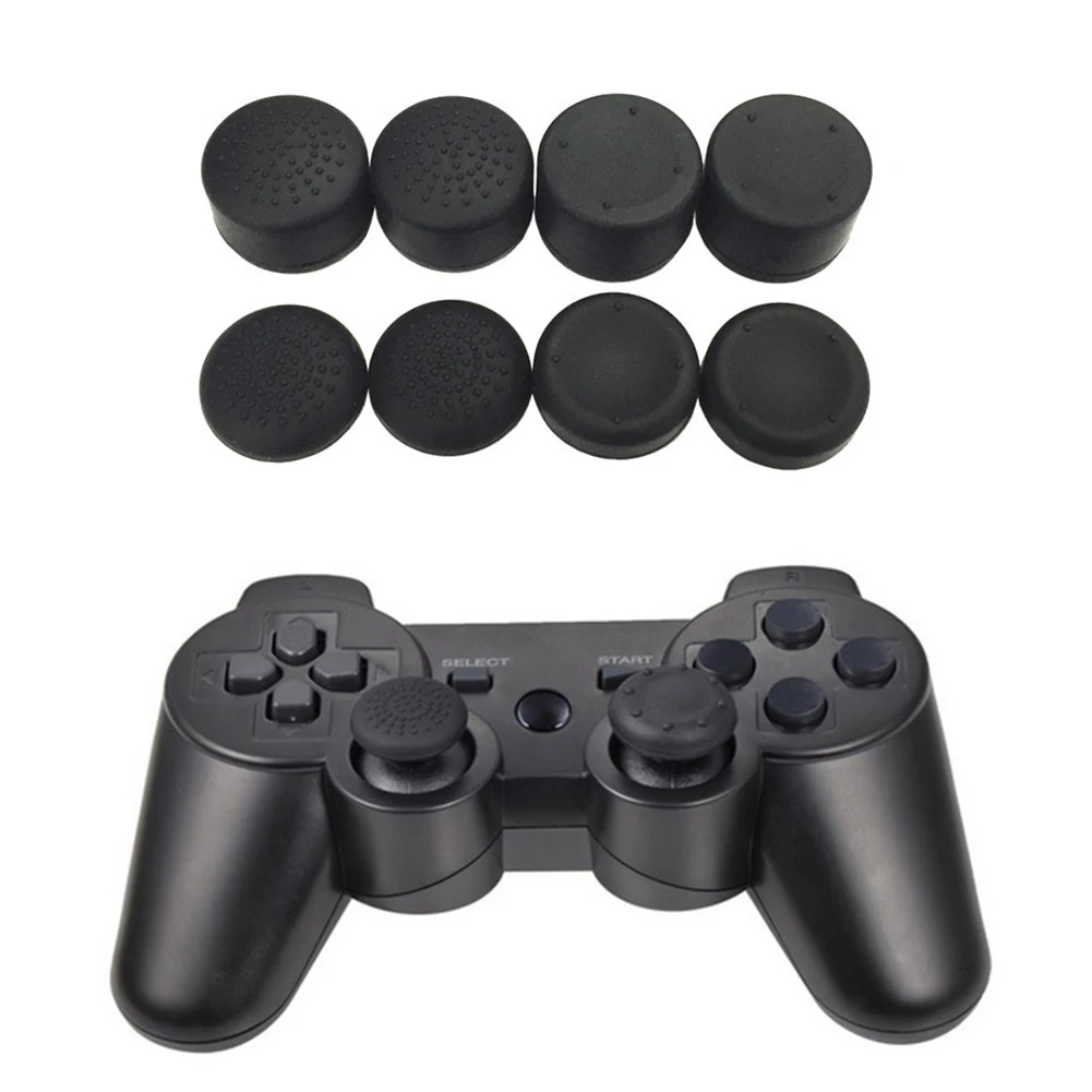 8 шт Playstation Видео игровой контроллер аксессуары увеличивающие рост гриб во главе с Силиконовый Кепки Стик для PS4 Xbox PS3 X360