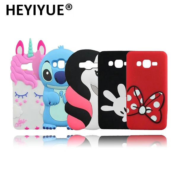 

Unicorn Boys Tears Sweet Cat Minnie Stitch 3D Silicone Soft Phone Case Cover For Samsung Galaxy J2 Prime
