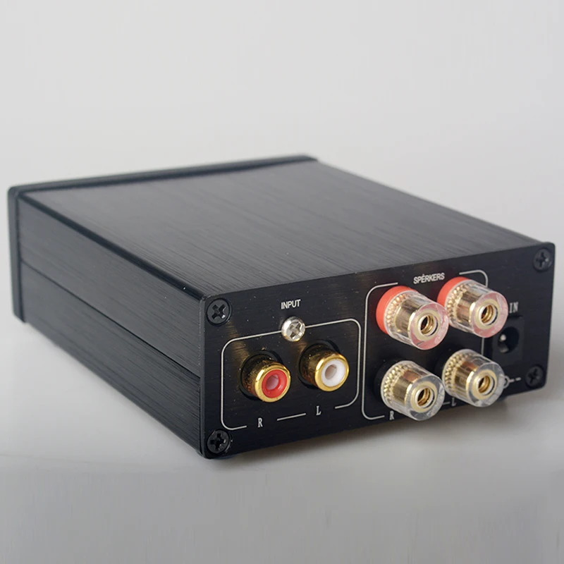 US $25.99 Breeze Audio TPA3116 20 HiFi Audio Stereo Digital Power Amplifier Advanced 250W Mini Home Aluminum Enclosure Amp DC1224V