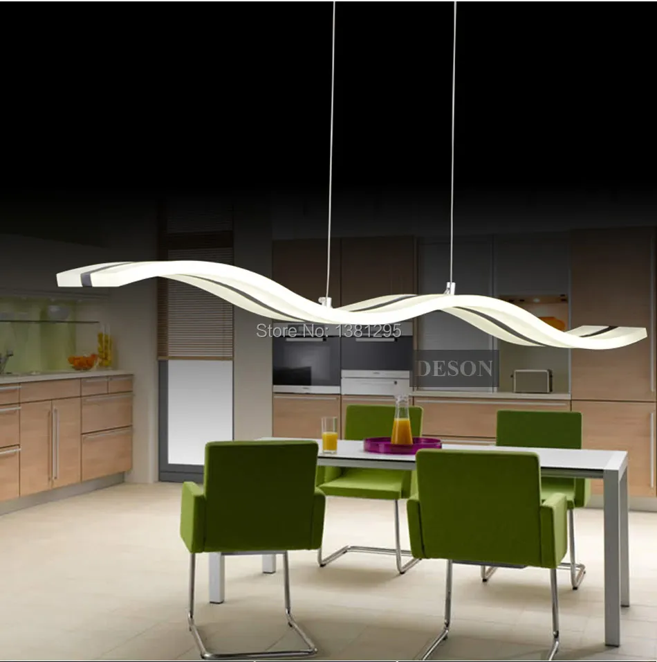 Aliexpress.com: koop led hanglampen moderne ontwerp keuken acryl ...