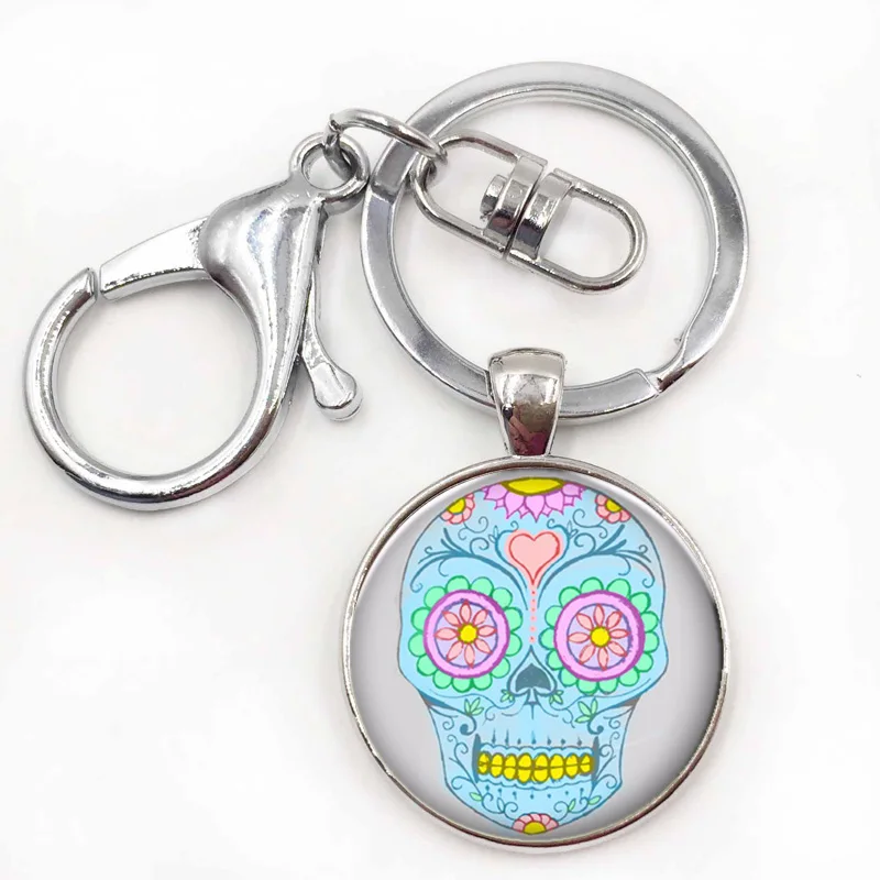 10silver keychain.