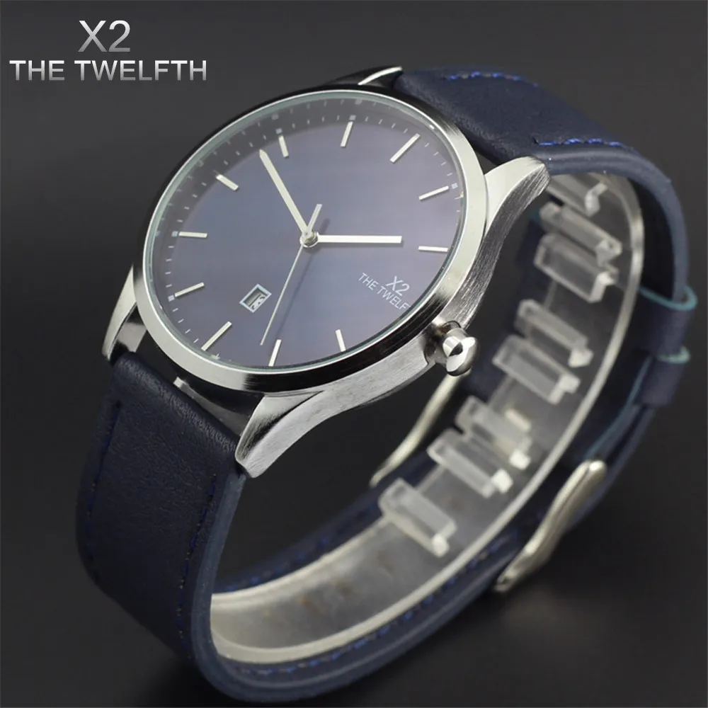 Prix pour Reloj hombre en cuir quartz montre hommes mode marque X2 LE DOUZIÈME montre de sport militaire homme horloge relogio masculino Prix pour Reloj hombre en cuir quartz montre hommes mode marque X2 LE DOUZIÈME montre de sport militaire homme horloge relogio masculino