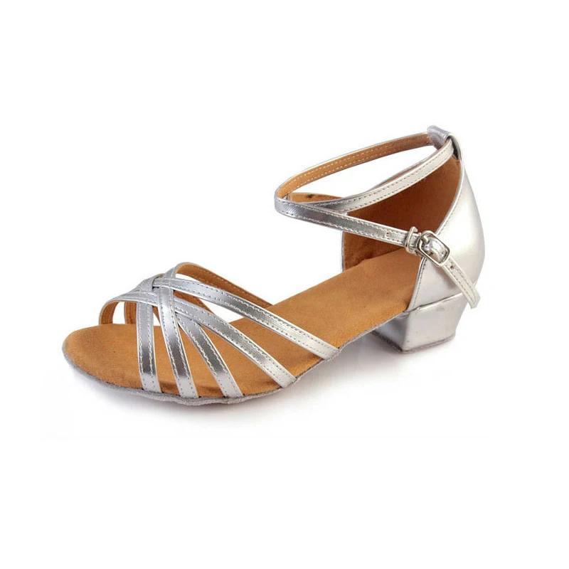 

2017 New Fashion Leopard Women Girl ladies Ballroom Tango Latin Dance Dancing Shoes heeled Soft Outsole Sandals Sandalias O2327