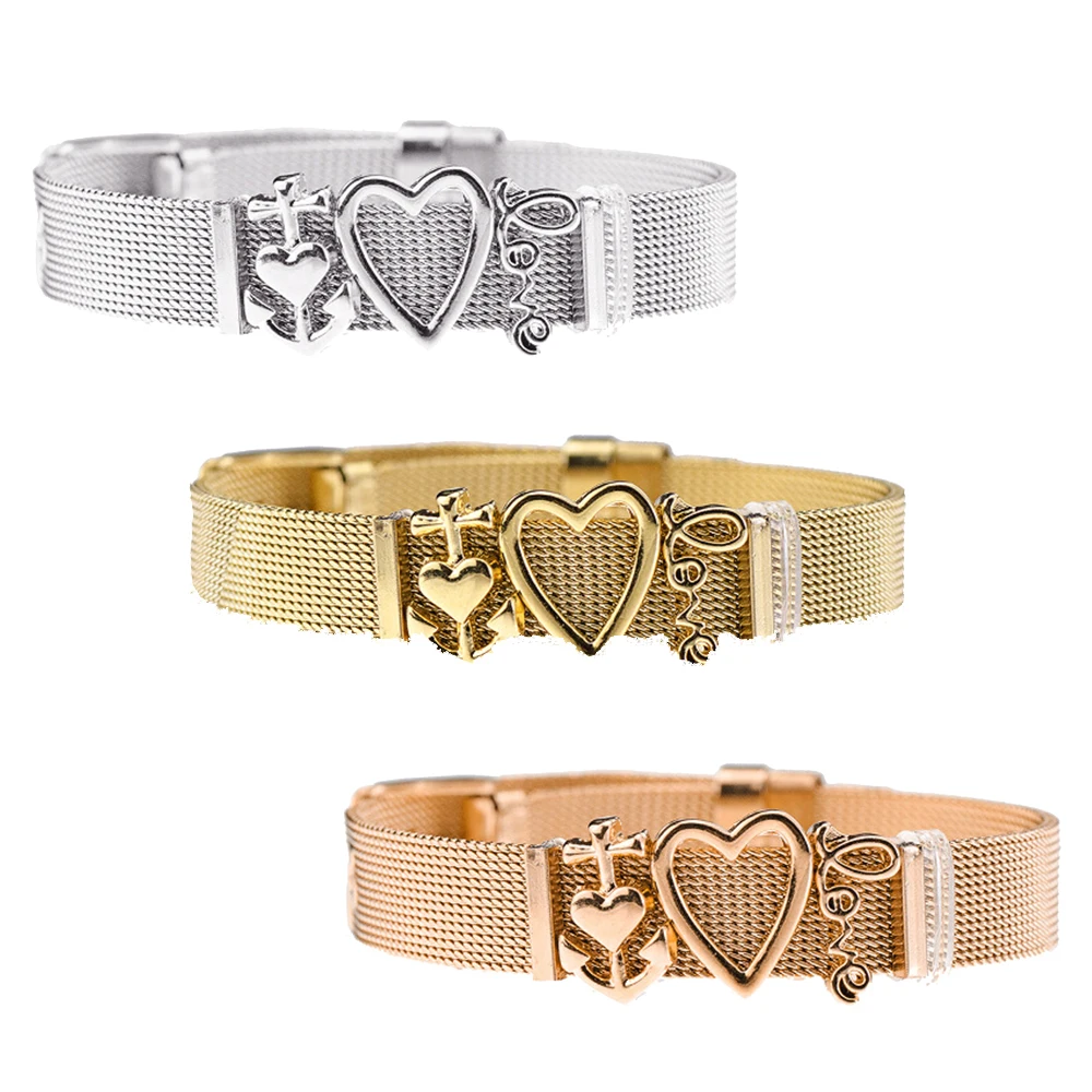 ZP-BS023-main mesh belt bracelet (2)