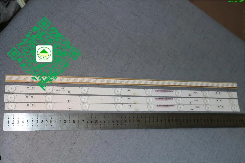 6 шт./лот 32 дюймов светодиодный Strips w/оптические линзы Fliter ТВ для SKYWORTH 32_3X8