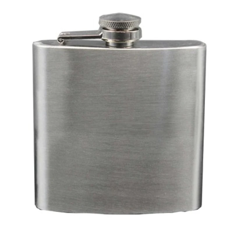 

6oz Portable Mini Stainless Steel Small Hip Flask Outdoor Travel Whiskey Alcohol Liquor Bottle Drinkware Gift