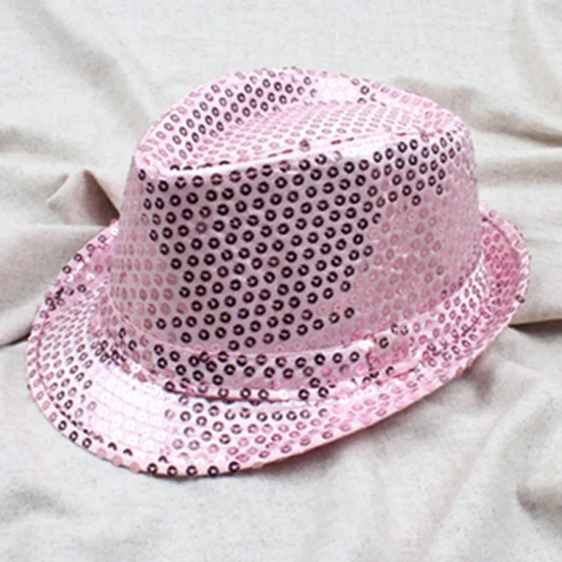 Детская шапка для мальчиков, топ для девочек, мягкая фетровая шляпа в джазовом стиле, популярная блестящая плоская шляпа для взрослых - Цвет: adult AP
