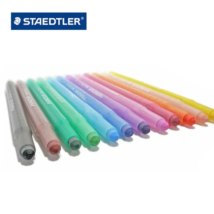 Staedtler Noris club 221 NWP12 12 цветов восковой мелок, профессиональный воск для рисования, мелки, школьные офисные товары для рукоделия