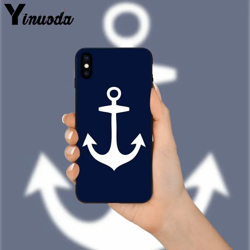 Anchor boat blue heart band