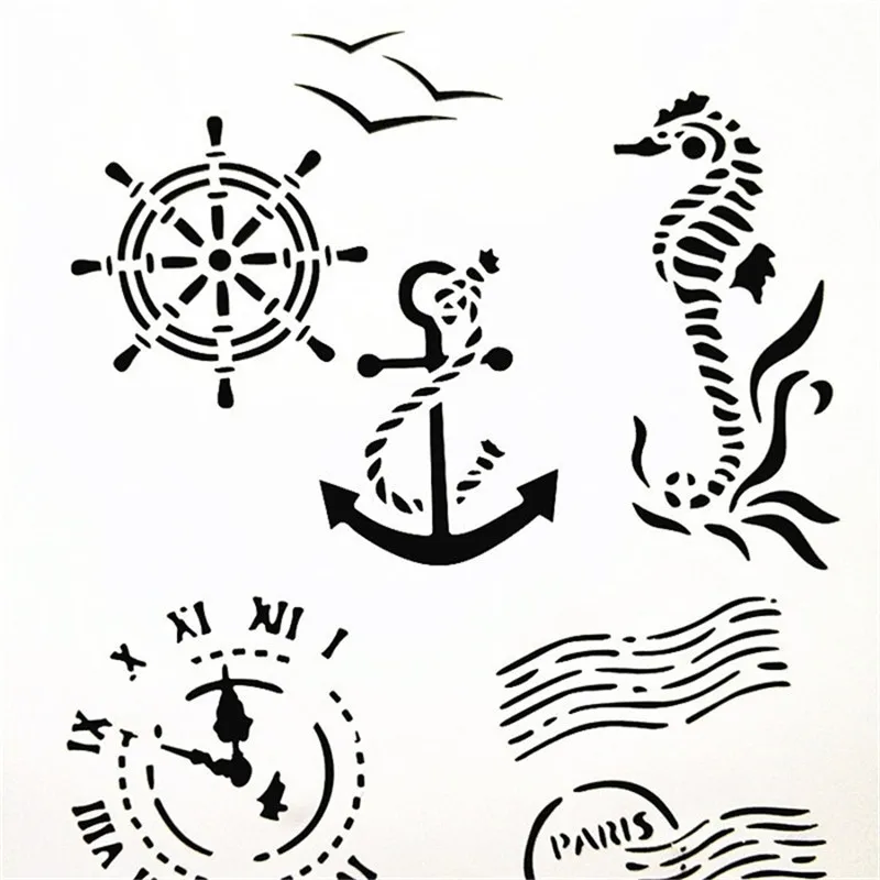 A4 Size DIY Craft Art Stencil Template For Wall Painting Scrapbooking Stamping Photo Album Decor Embossing Cards A4 Size DIY Craft Art Stencil Template For Wall Painting Scrapbooking Stamping Photo Album Decor Embossing Cards