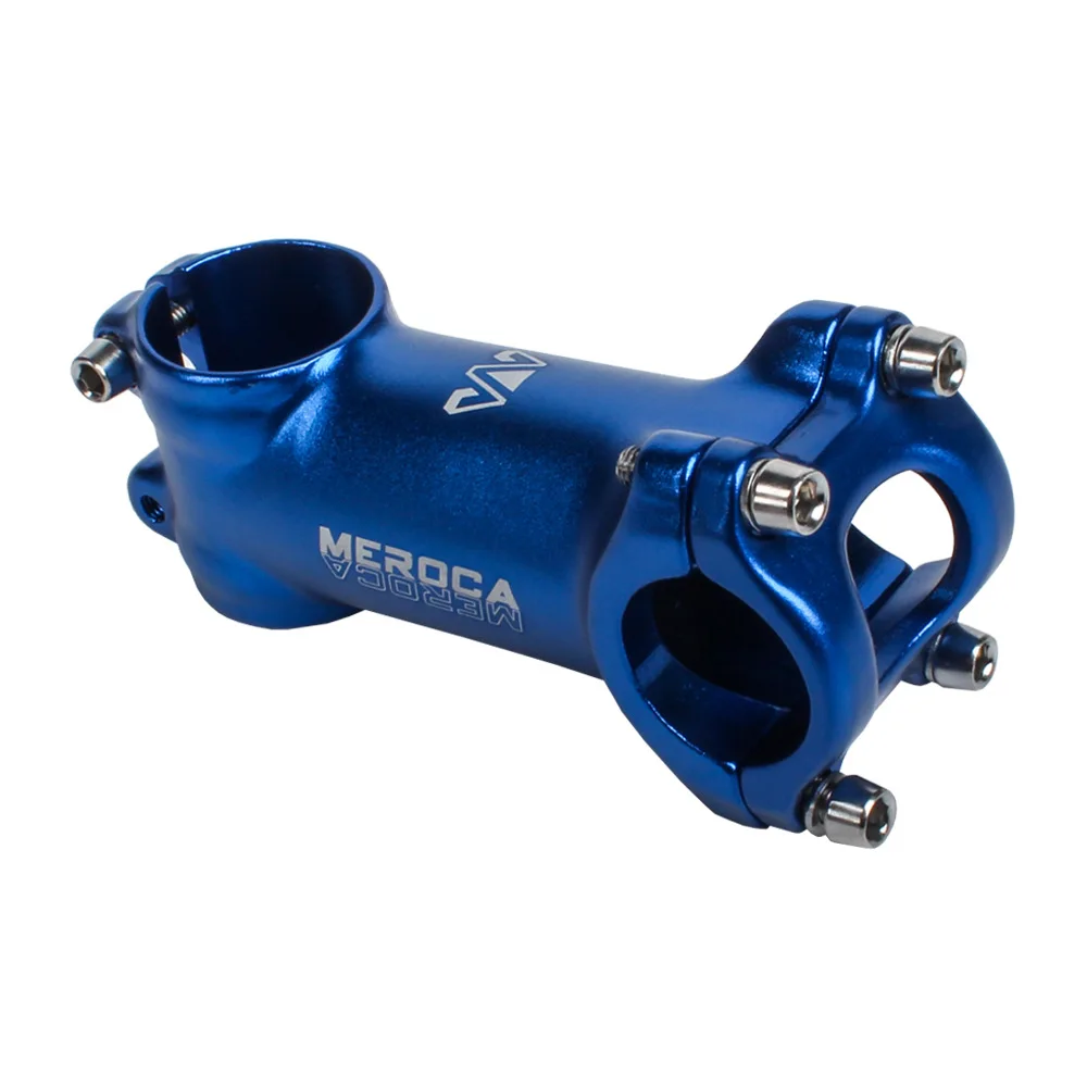 MEROCA раздвижной шаговый велосипед, баланс велосипеда, модифицированный короткий Руль 25,4 мм* 60 80 мм для PUKY KOKUA Stri der - Цвет: 7degree 80mm blue