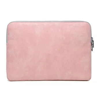 

2019 13 14 15 Laptop Sleeve Case For Dell Macbook Air Pro 13 15 Notebook Cover Bag for HP Lenovo 13 14 15 Waterproof PU Leather