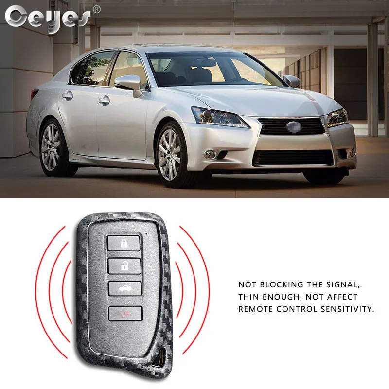 Carbon fiber key cover for LEXUS (4)
