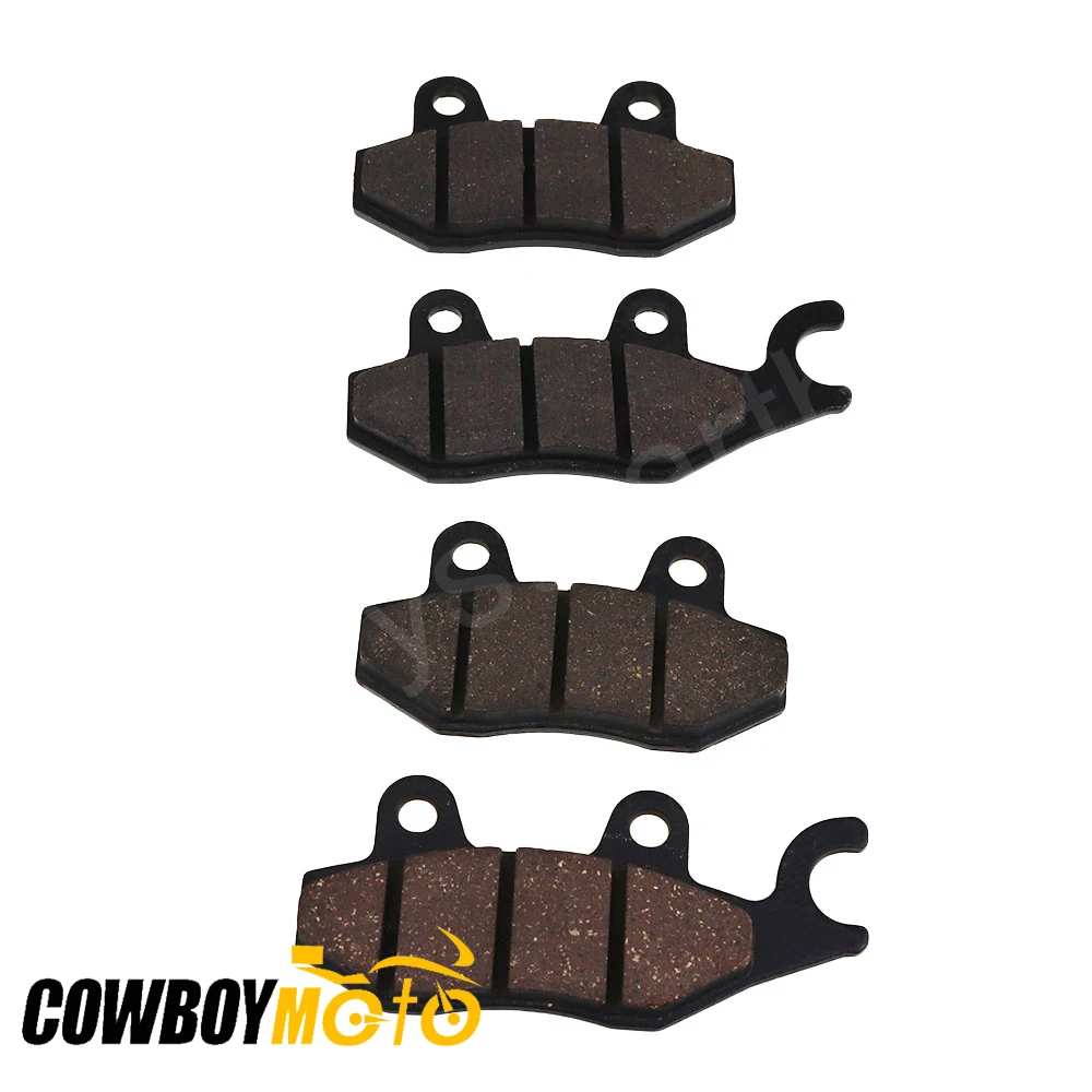 4 шт./компл. мотоцикл тормозных колодок для Kawasaki EX 250 ниндзя 250R 2008-2012 2009 2010 2011/EX 300 ниндзя 2013