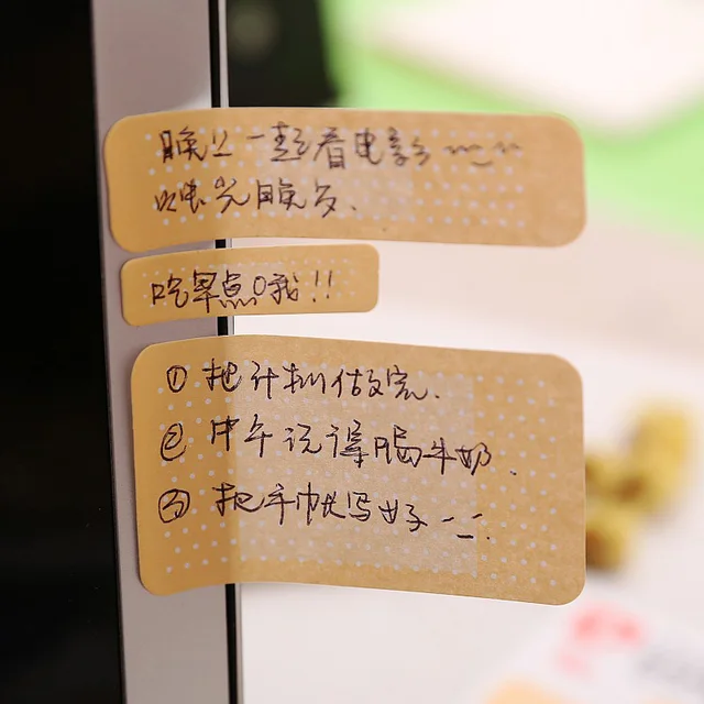 DIY Cute Band-aid Memo Pad Sticky Note Kawaii Paper Sticker Pads  Note Creative Korean Stationery Student 322