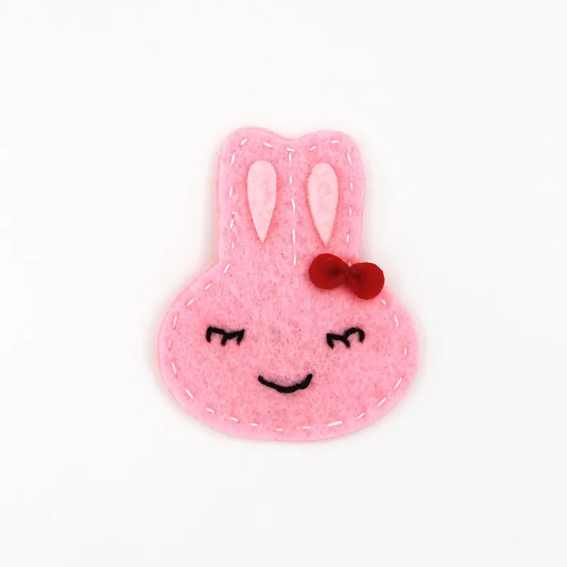 GG& MM ювелирные изделия Детские аксессуары для волос нетканый мультфильм кролик Тоттенхэм заколка для волос животное BB папка - Цвет: rabbit