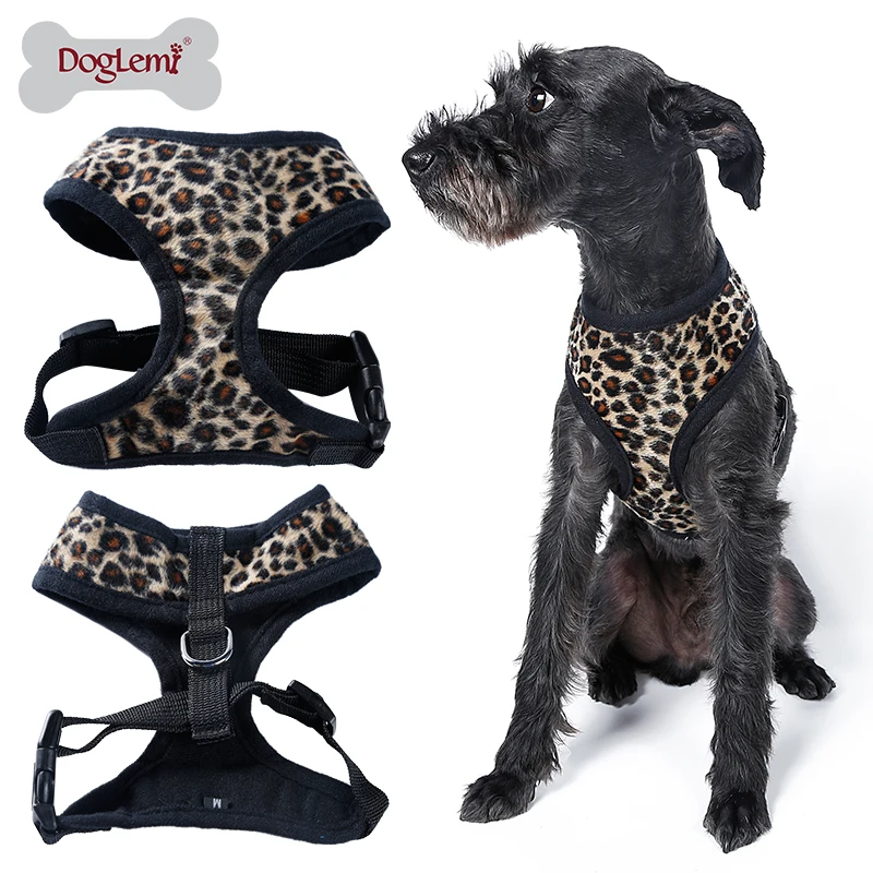 leopard dog harness