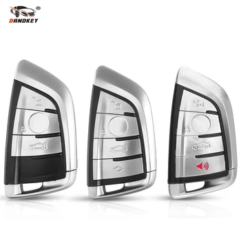 

Dandkey 3/4/3+1 Buttons Smart Card Car Key Shell For BMW 1 2 7 Series X1 X5 X6 X5M X6M X5 F15 X6 F16 G30 7 F48 F39 Series G11