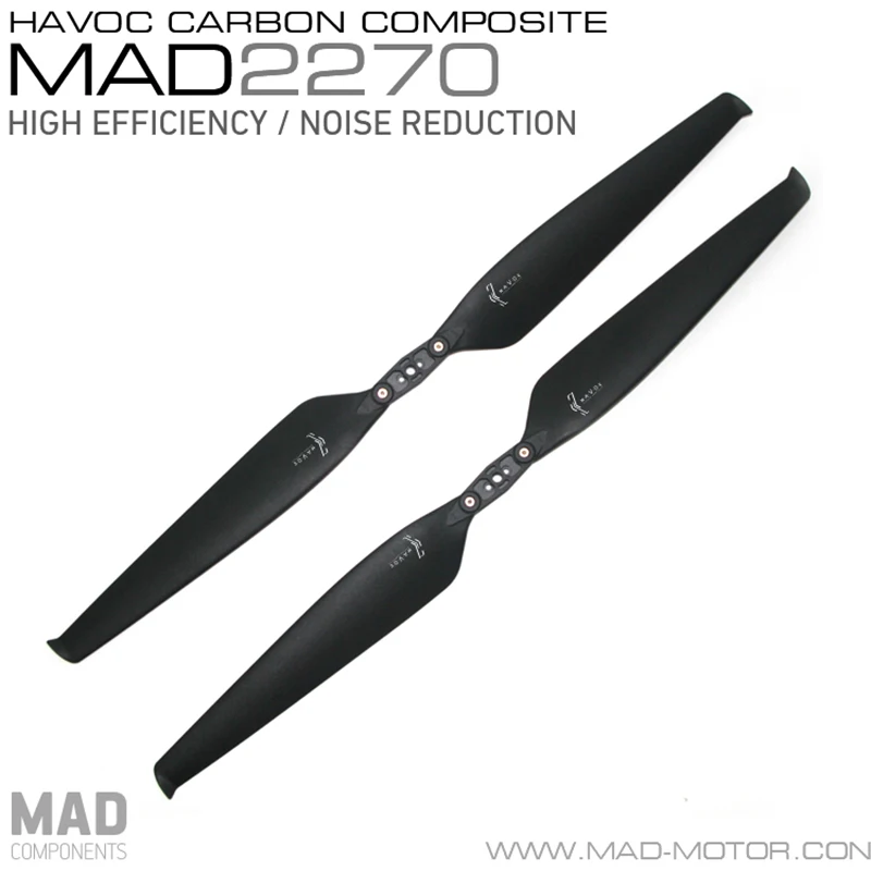 

Pro HAVOC 22x7.0 CARBON&PLASTIC Polymer Folding propeller for RC multi-rotors VTOL Multicoptor Drone Quadcopter UAV ShippingFree