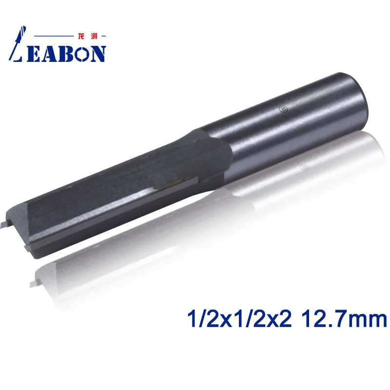 LEABON 1/2x 1/2x2 12 7 мм Диаметр длинного лезвия прямой Фрезер для дерева/акрила