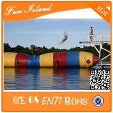 10x3 м Самая низкая цена надувная подушка для воды водный Пузырь для прыжков на продажу с бесплатным CE/насос «UL» и ремонтный комплект