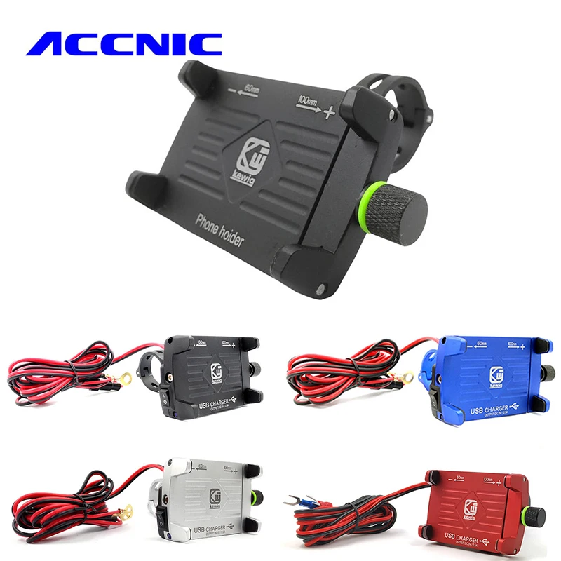 

ACCNIC Motorcycle Bike Phone Holder 360 Rotatable Handlebar bicycle Phone stand Universal For iphone 6 6s 7 8 Phone Holder stand